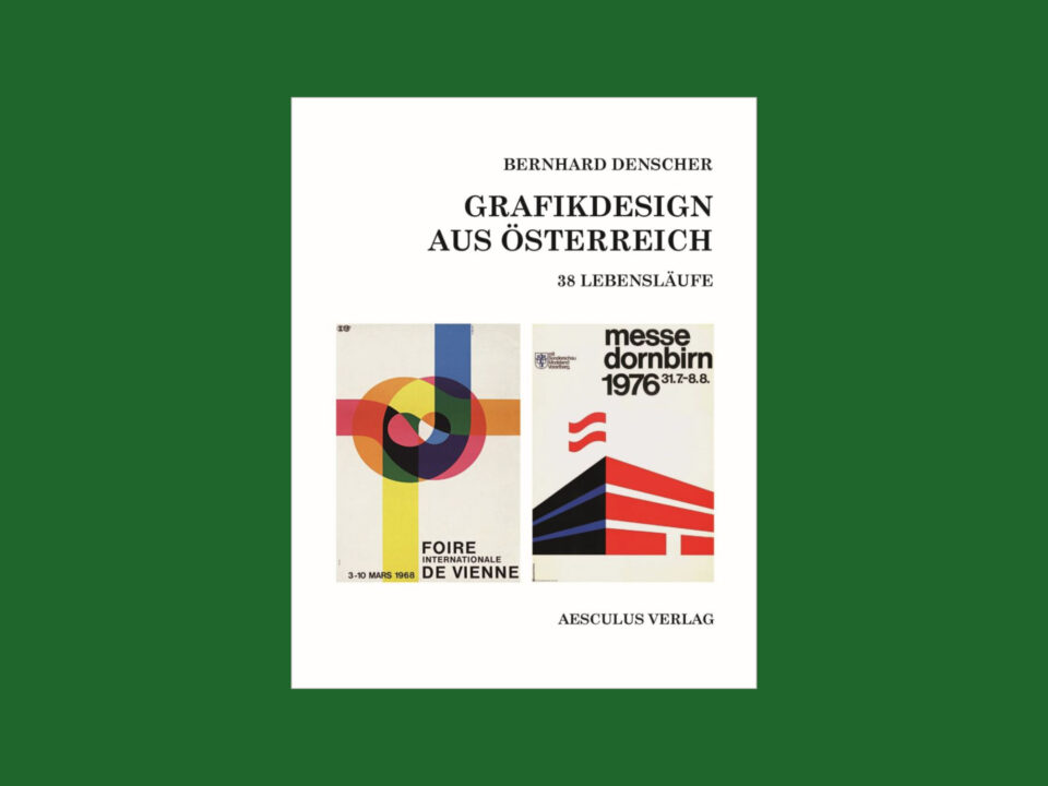 Buchcover „Grafikdesign aus Österreich. 38 Lebensläufe“