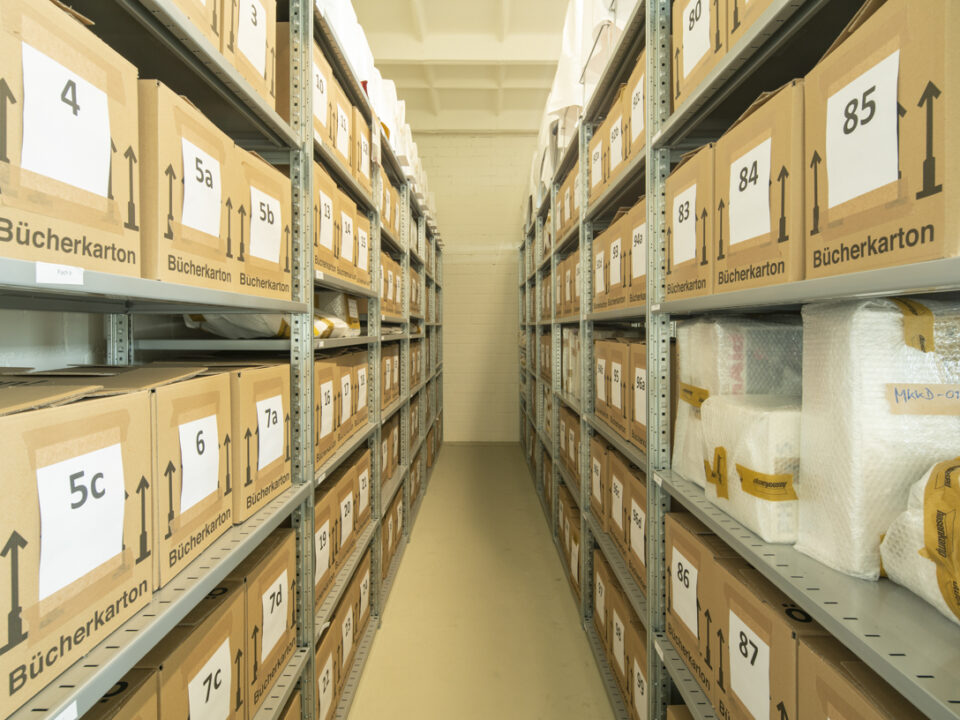 Archiv Museum für Konkrete Kunst Ingolstadt, Fotografie: Hubert P. Klotzeck